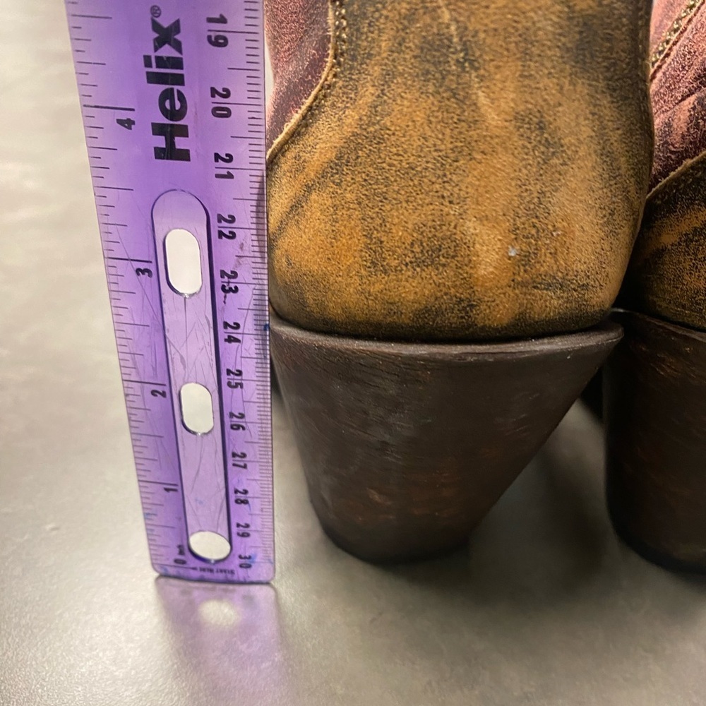 Dan Post Meadow Minstrel Cowgirl Boots Size 9.5 - Picture 9 of 14